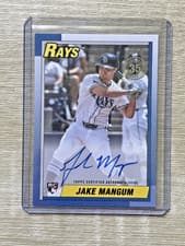 2025 Topps Update 1990 Topps Baseball Autographs Jake Mangum #90AU-JMN card