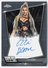 2026 Topps Chrome WWE NXT Autographs Izzi Dame #NXT-IZZ card