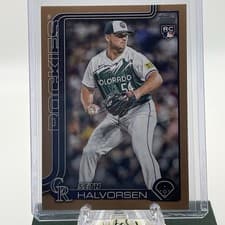 2025 Topps Base Set Seth Halvorsen #597 card