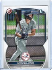 Jose Peroza 2023 Bowman Paper Prospects card