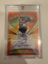 2025 Bowman Chrome Max Volume Autographs Travis Bazzana #MVA-TB card