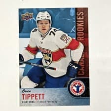 Owen Tippett 2018 Upper Deck National Hockey Card Day Canada card