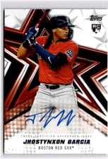 2026 Topps Baseball Stars Autographs Jhostynxon Garcia #BSA-JHG card