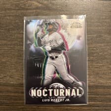 2025 Topps Chrome Black Nocturnal Luis Robert Jr. #NOC-31 card