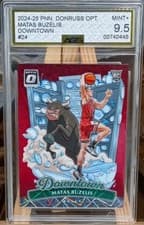 Matas Buzelis 2024 Panini Donruss Optic Downtown card