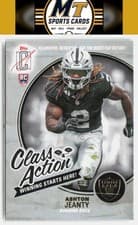 2025 Topps Signature Class Class Action Ashton Jeanty #CA-17 card