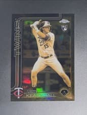 2025 Topps Gilded Collection Chrome Cast in Gold Luke Keaschall #CG-7 card