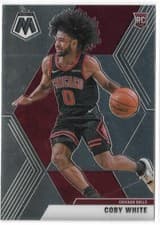 Coby White 2019 Panini Mosaic card