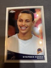 Stephen Curry 2009 Topps Chrome card
