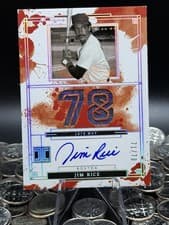 2025 Panini Impeccable MVPs Signatures Jim Rice #1 card