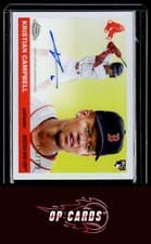 2025 Topps Chrome Platinum Autographs Kristian Campbell #CPA-KC card