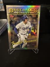 Freddie Freeman 2024 Finest What If... 1993 Prototype card
