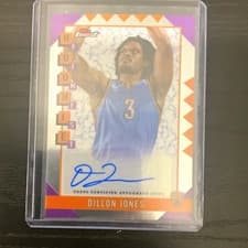 2024-25 Finest Rookie Finest Autographs Dillon Jones #RFA-DJ card