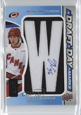 2025-26 SP Game Used 2024 Update - Draft Day Marks Scott Morrow #DDM-MO card