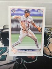 Jeremy Pena 2022 Topps Update card