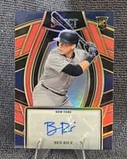Ben Rice 2024 Panini Select Signature Selections card
