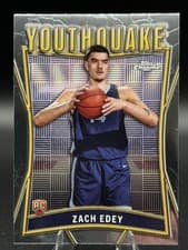 2024-25 Topps Chrome YouthQuake Zach Edey #YQ-7 card