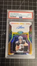 2025 Panini Certified Rookie Roll Call Signatures Colston Loveland #8 card