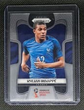 Kylian Mbappe 2018 Panini Prizm World Cup card
