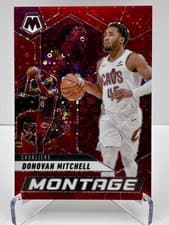 2024-25 Panini Mosaic Montage Donovan Mitchell #9 card