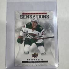 Marco Rossi 2022 Upper Deck Sophomore Sensations card