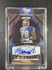 2025 Panini Prizm Black Prolific Signatures Bruce Smith #7 card
