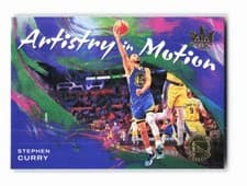 2021 Panini Court Kings Artistry in Motion Stephen Curry #13