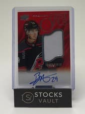 2024-25 Upper Deck Premier First Opus Rookie Auto Jersey Bradly Nadeau #FO-BN