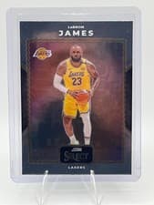 LeBron James 2024 Panini Select Score Select Throwback card