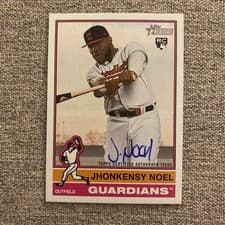 2025 Topps Heritage Real One Autographs Jhonkensy Noel #ROA-JN card