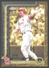 2025 Topps Gilded Collection Base Set Mark McGwire #96 card