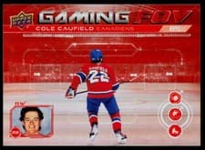 Cole Caufield 2024-25 Upper Deck Gaming FOV card