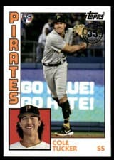 2019 Topps Update 1984 Baseball Cole Tucker #84-24