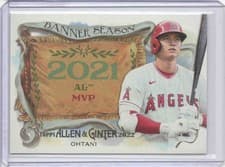 Shohei Ohtani 2022 Topps Allen & Ginter Banner Seasons card