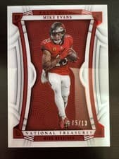 Mike Evans 2022 Panini National Treasures card