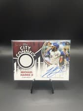 2026 Topps City Connect Swatch Autograph Relics Michael Harris II #CCAR-MH card