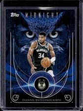 2025-26 Topps Midnight Night Owls Giannis Antetokounmpo #NO-13 card