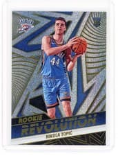 Nikola Topic 2024 Panini Revolution Rookie Revolution card