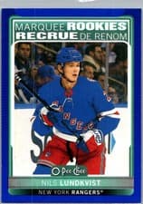 Nils Lundkvist 2021 Upper Deck O Pee Chee Update card