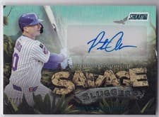 2025 Stadium Club Savage Sluggers Autographs Pete Alonso #SS-PA card
