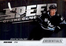 Josh Doan 2024-25 Upper Deck Credentials Speed of the Game Rookies card