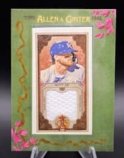 2025 Topps Allen & Ginter Allen & Ginter Mini Framed Relics Bobby Witt Jr. #MFR-BWI card