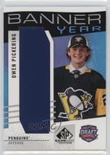 2025-26 SP Game Used NHL Draft Banner Year Relics Owen Pickering #BYD-OP card