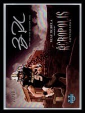 2025 Bowman University Chrome Acropolis Autographs Beau Pribula #AA-BP card
