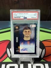 Pedri 2022 Topps Merlin Heritage 98 UEFA card