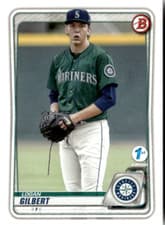 Logan Gilbert 2020 Bowman Draft 1st Edition card