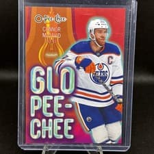 2024-25 O-Pee-Chee Glo Pee-Chee Connor McDavid #GLO-4 card