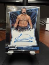 Drew McIntyre 2026 Topps Chrome WWE Blue Brand Autographs card