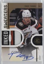 2024-25 SP Game Used Inked Sweaters Troy Terry #IS-TT card