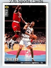 J.R. Reid 1995-96 Collector's Choice Base Set card